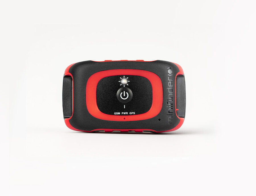 MiniFinder Rex GPS tracker for hunting dogs.