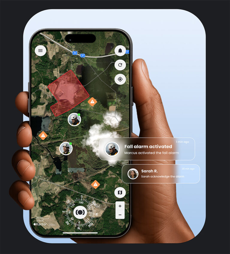 MiniFinder Live Lone Worker safety system