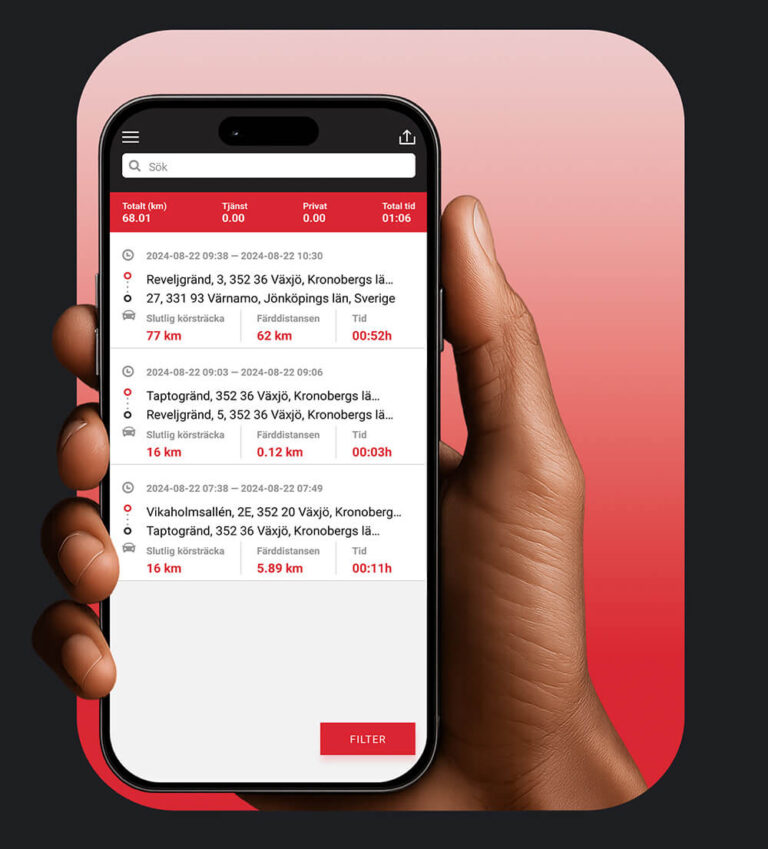 MiniFinder Triplog is an Automatic Milage Tracker