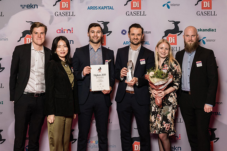 Image showing that MiniFinder has been named a Gazelle Company and Gasell winner in kronoberg