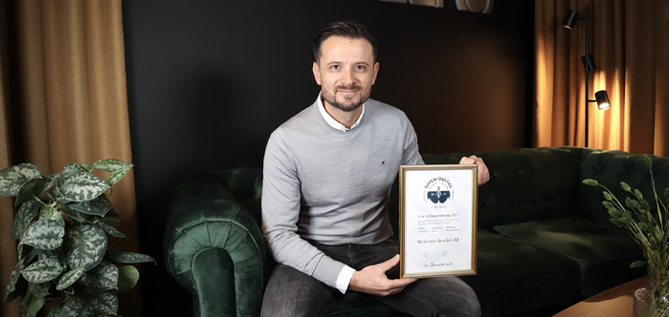 Image showing that MiniFinder has won the Super Company Award 2021